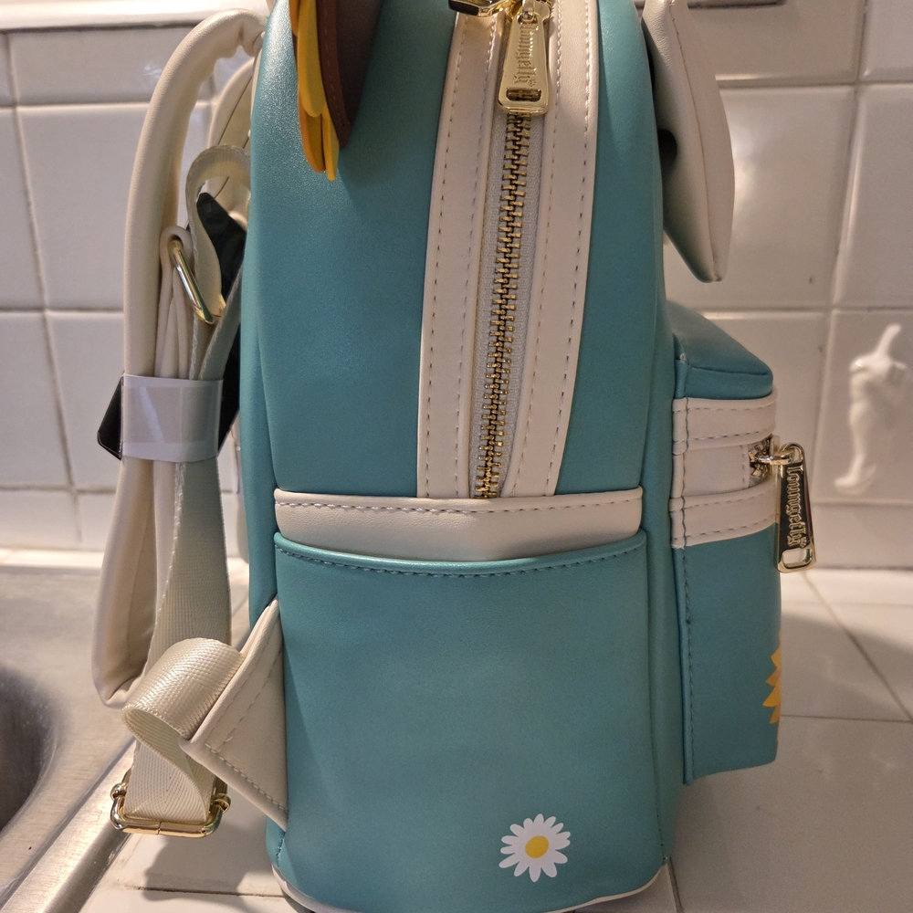 Loungefly Disney Exclusive Minnie Sunflower Mini Backpack - Picture 4 of 9